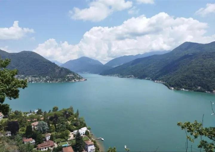 Rifugio Sul Lago Di Lugano A Porto Ceresio Εξωτερικό φωτογραφία